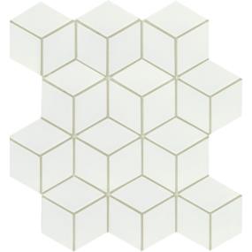 Concept Cube Gloss Mosaic Mo/10X12 - White Swatch