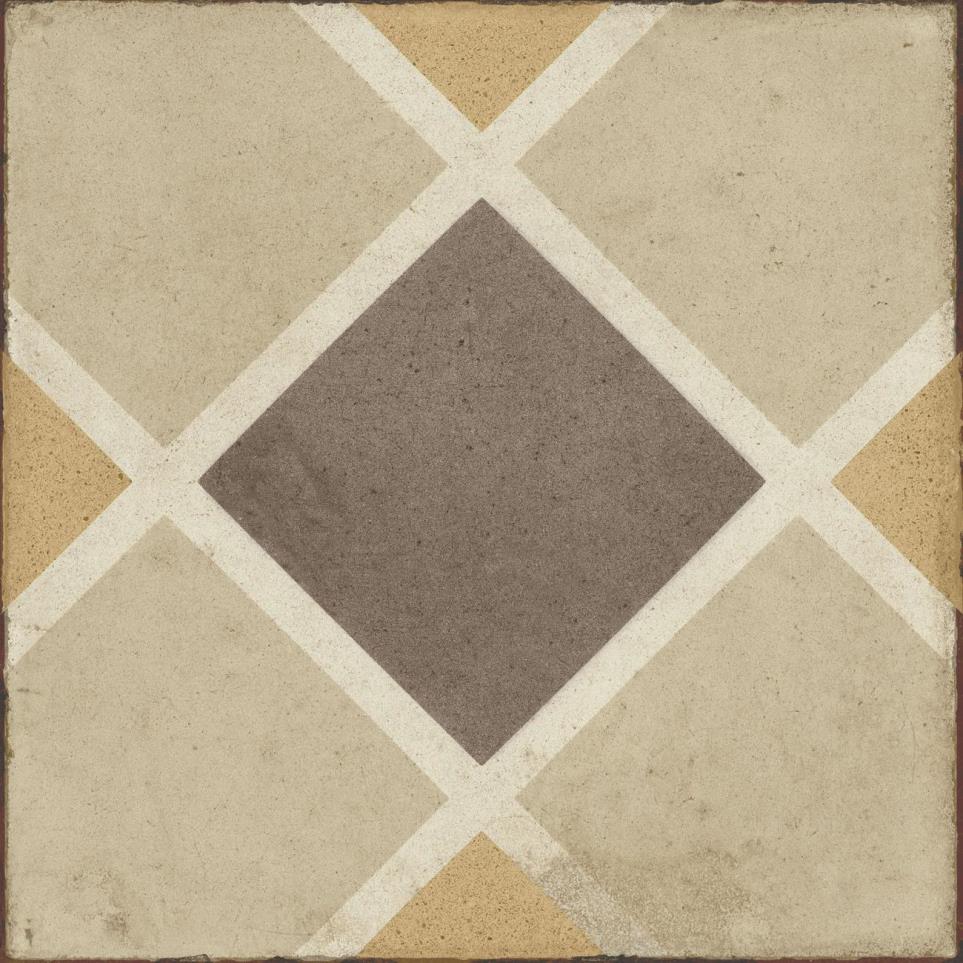 Quartetto Square Rombo 8X8 Mt by Bel Terra - Warm Rombo Matte