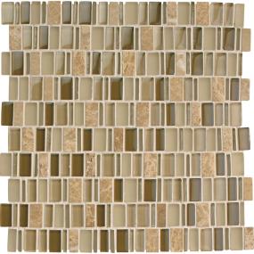Clio Mosaics Random 1 Mm 12X12 Mx - Selene Mixed Swatch