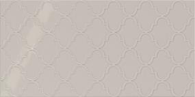 Showscape Rectangle Arabesque 12X24 Tx Grp1 - Soft Gray Textured Swatch