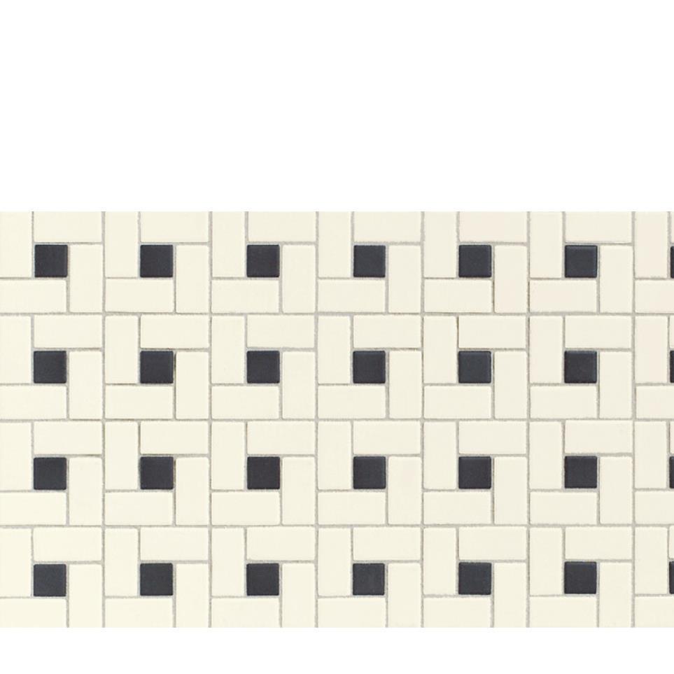 Biscuit/Black Dot Matte Zoomed Swatch