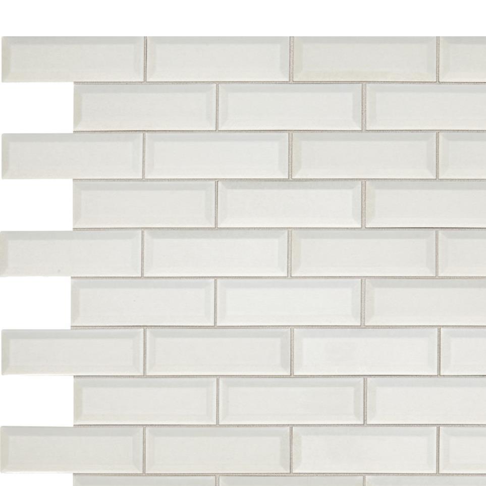 Centennial White Glossy Zoomed Swatch
