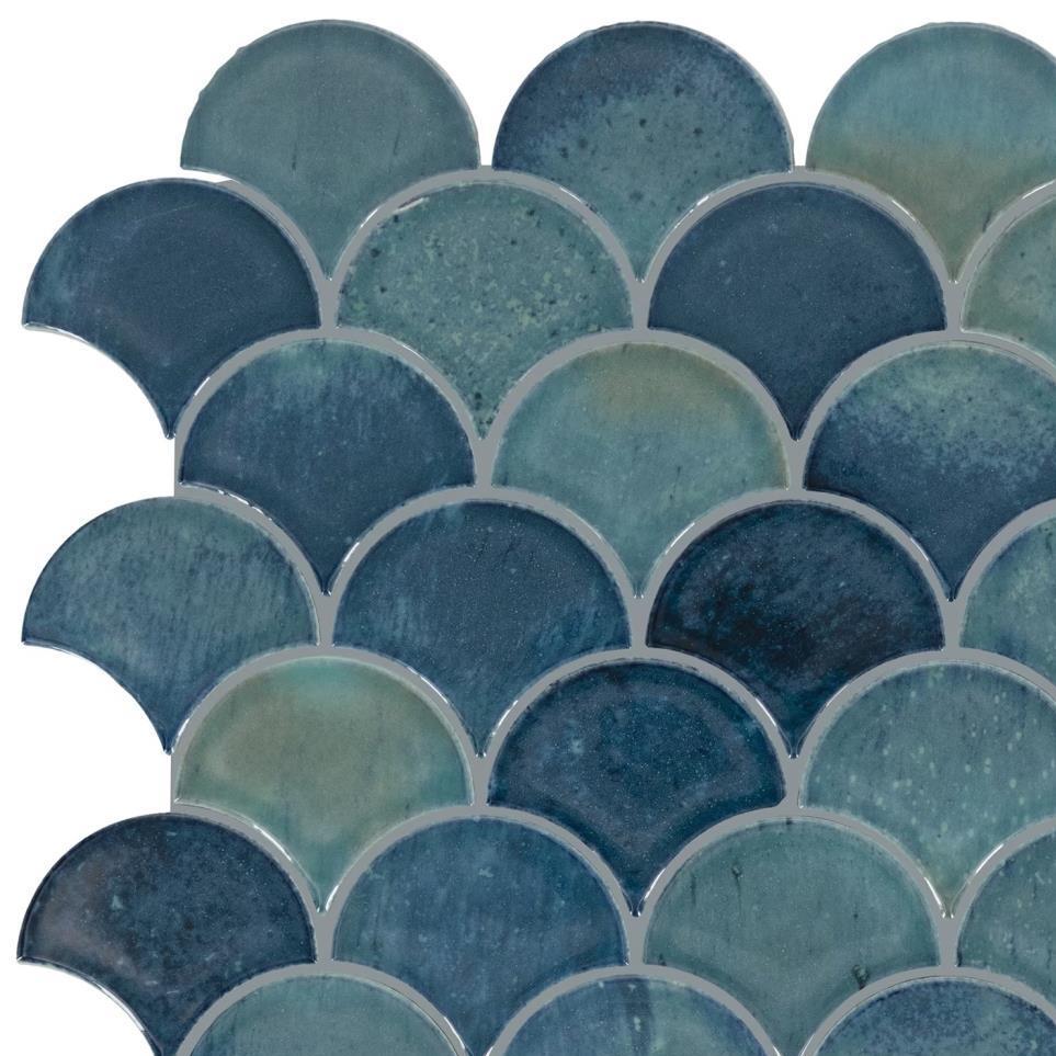 Aqua Glossy Zoomed Swatch