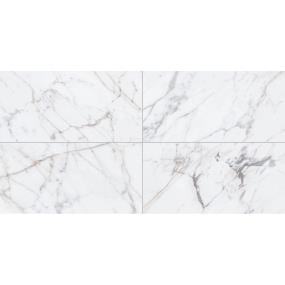 Marble Attache Lavish Rectangle 12X24 PL - Golden Reverie Polished Swatch