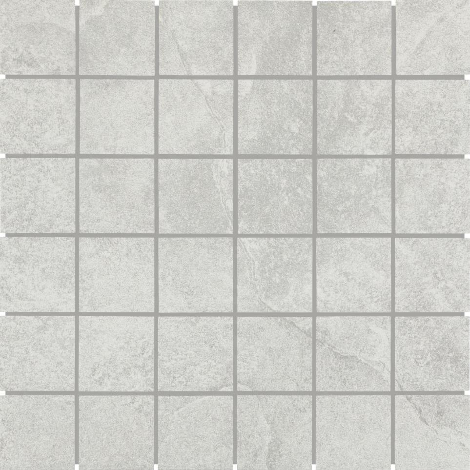 Choice Straight Joint 2X2 Dm 12X12 MT by Daltile - Weathered White  Matte