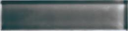 Color Appeal Rectangle 2X8 Gl Grp1 - Charcoal Gray Glossy Swatch