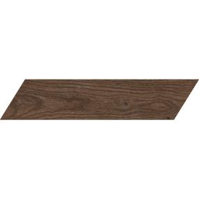 Vero Chevron 4X21 Mt - Castagno Matte Swatch