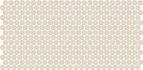 Keystones Penny Rounds Dm 10X22 Mt Grp2 - Almond Matte Swatch