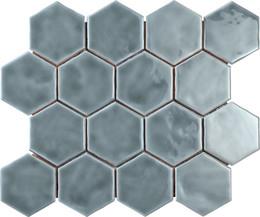 Artistic Reflections Hexagon 3X3 Mm 12X14 Gl - Haze Glossy Swatch