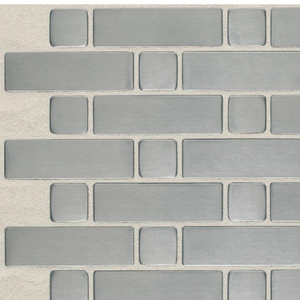 Brushed Stainless Steel Satin Zoomed Swatch
