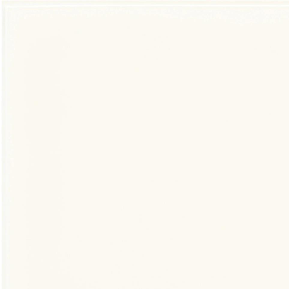 Modern White Glossy Zoomed Swatch