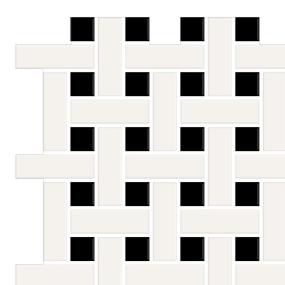 White / Black / Matte Matte Zoomed Swatch