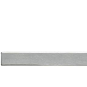 Brushed Stainless Steel Satin Zoomed Swatch