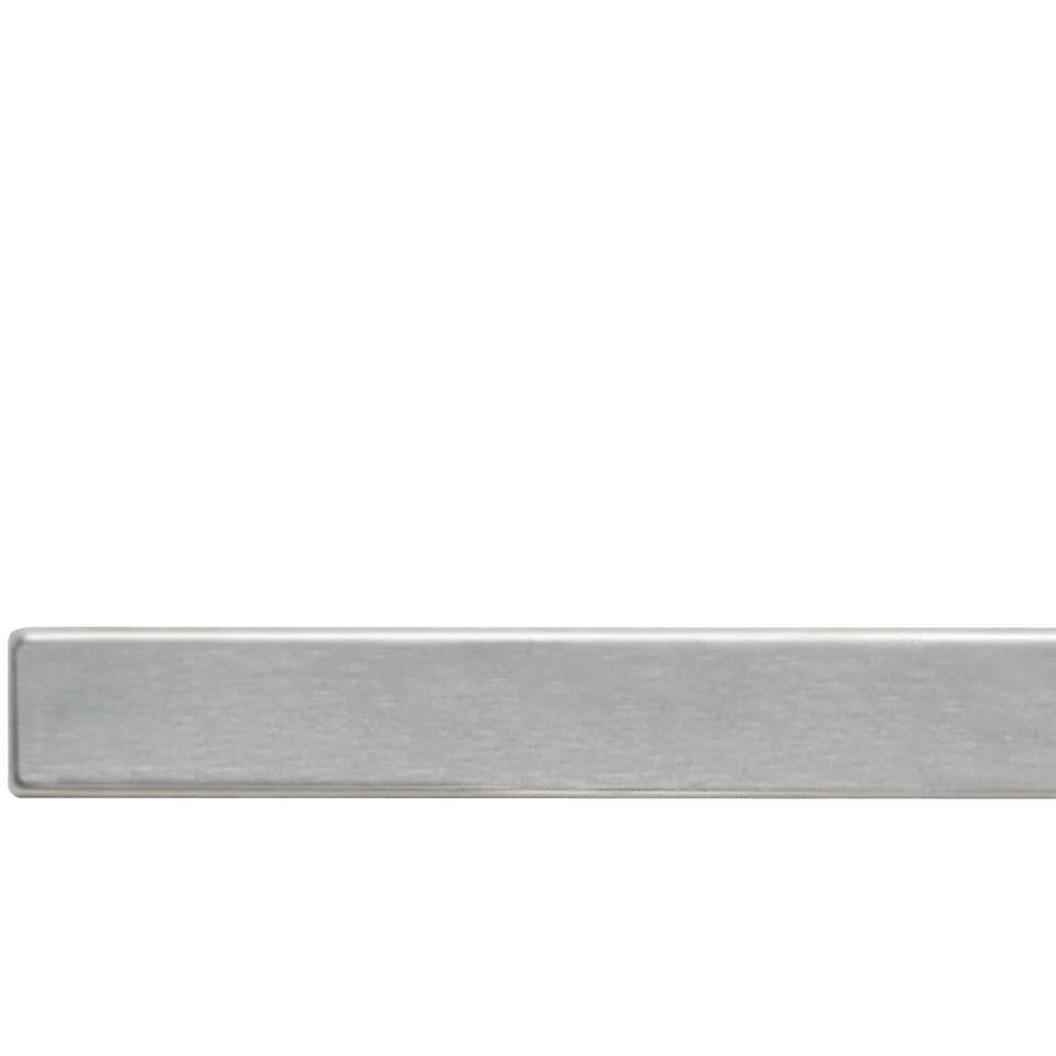 Brushed Stainless Steel Satin Zoomed Swatch