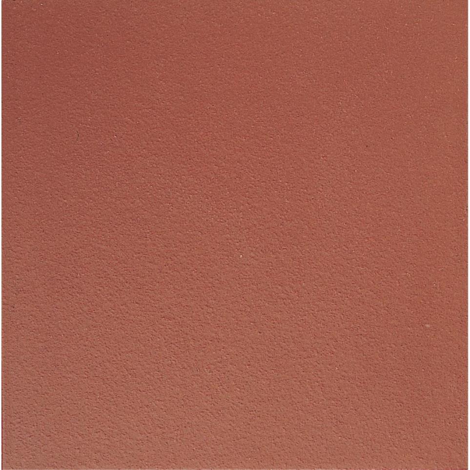 Quarry Tile Square 6X6 Da Grp1 by Daltile - Red Blaze Double Abrasive