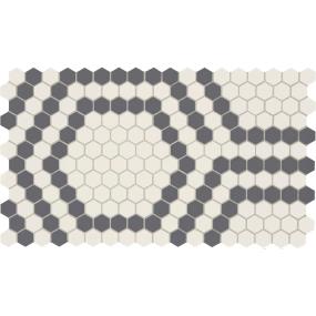 Ice White/Black Hex Matte Swatch Thumbnail
