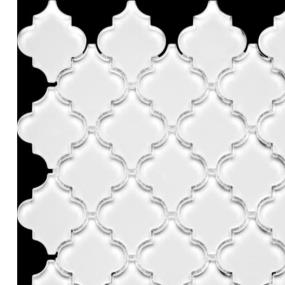 Imj-Wj White Frosted Zoomed Swatch