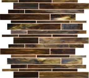 Serenade Random Interlocking Mm 12X12 Gs - Indie Glass Swatch