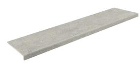 Radiant Plain Indoor R11 Stair Tread 13X27 Pe/Gr - Gray Swatch