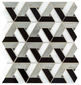 Vivify Trapezoid 1X3 Mm 13X15 Gs - Twilight Glass Swatch