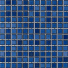 Afloat Glossy 1X1 Mosaic 13X13 - Royal Swatch