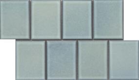 Cuadro Glossy Mosaic 4X5 On 9X14 - Sky Swatch