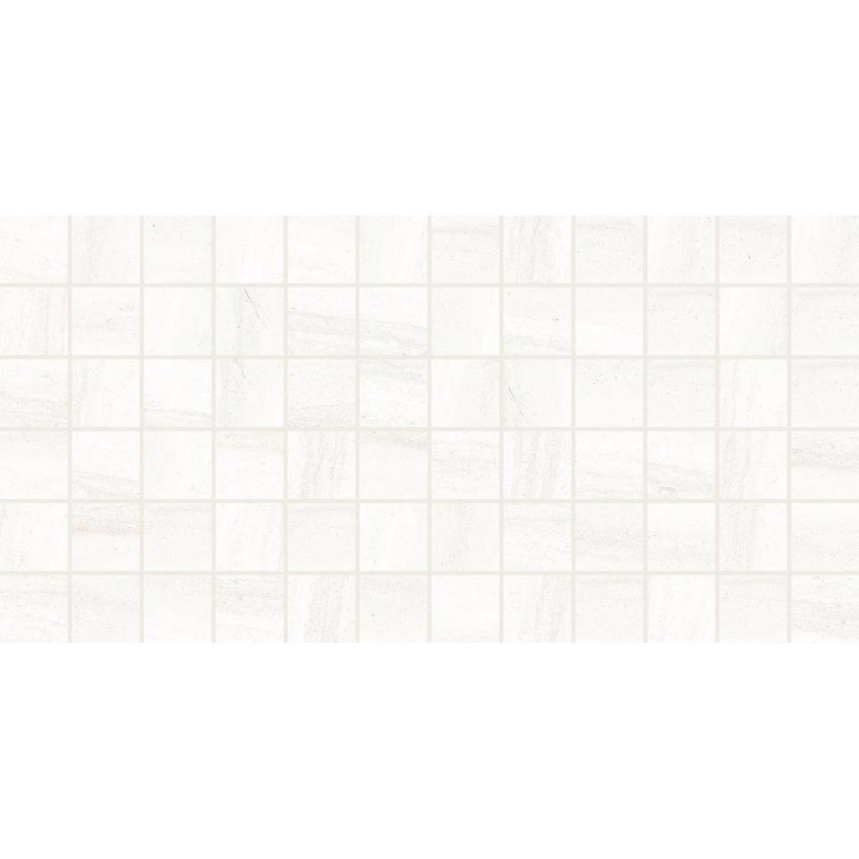 Linden Point Straight Joint 2X2 Dm 12X24 Mt by Daltile - Bianco Matte