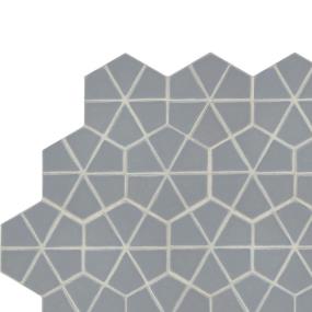 Kaleidoscope Gray Glossy Zoomed Swatch