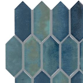 Aqua Glossy Zoomed Swatch