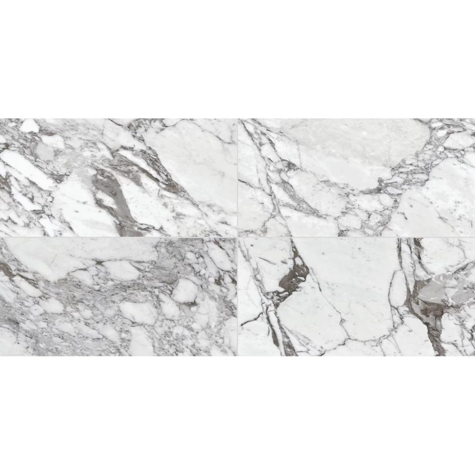 Marble Attache Lavish Rectangle 24X48 PL by Bel Terra - Pearl Arabesque Polished