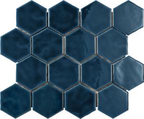 Artistic Reflections Hexagon 3X3 Mm 12X14 Gl - Twilight Glossy Swatch