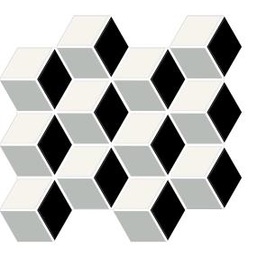 White/Black/Balance/Matte Matte Swatch