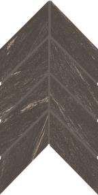 Montesano Chevron 2X5 Mm 7X14 Mt - Charcoal Matte Swatch