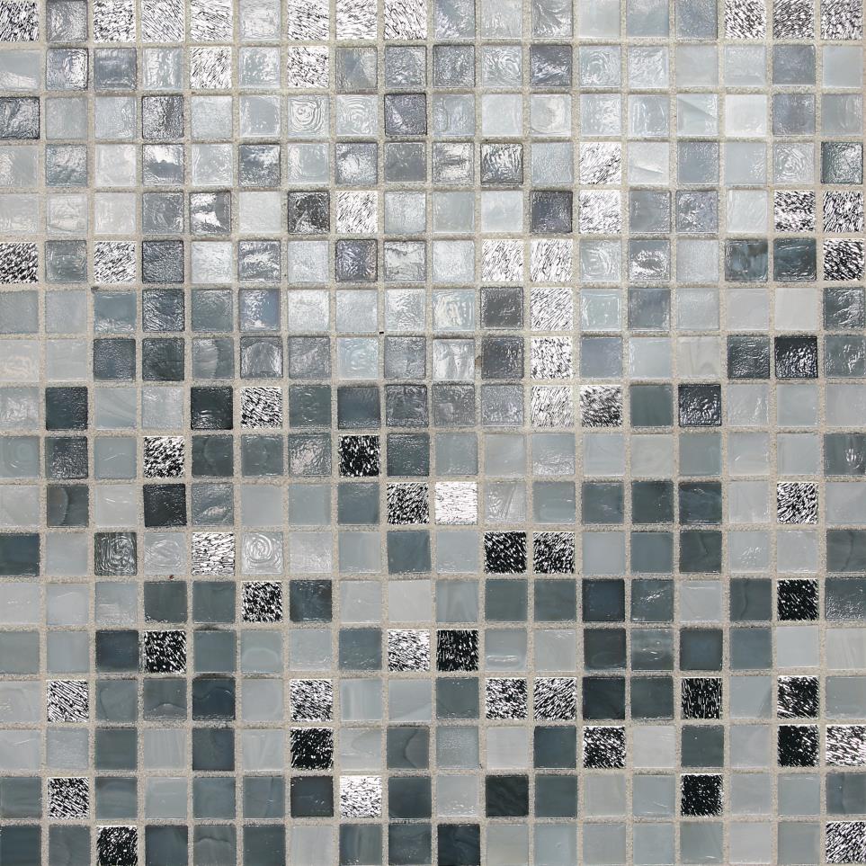 City Lights Straight Joint 1/2X1/2 Mm 12X12 Gs by Daltile - London Glass