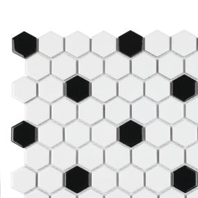 Arctic White/Black Glossy Zoomed Swatch