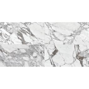 Marble Attache Lavish Rectangle 12X24 PL - Pearl Arabesque Polished Swatch