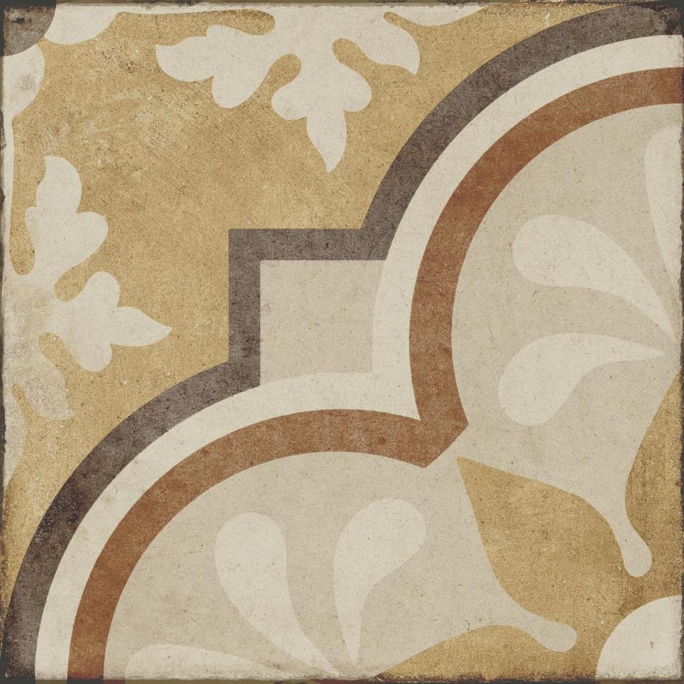 Quartetto Square Grande 8X8 Mt by Bel Terra - Warm Grande Fiore Matte