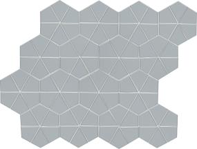Stagecraft Kaleidoscope 6X6 Dm 12X15 Gl - Desert Gray Glossy Swatch