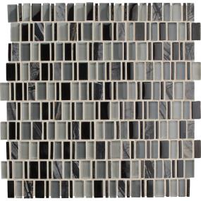 Clio Mosaics Random 1 Mm 12X12 Mx - Boreas Mixed Swatch