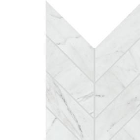 Diamond Carrara Polished Zoomed Swatch