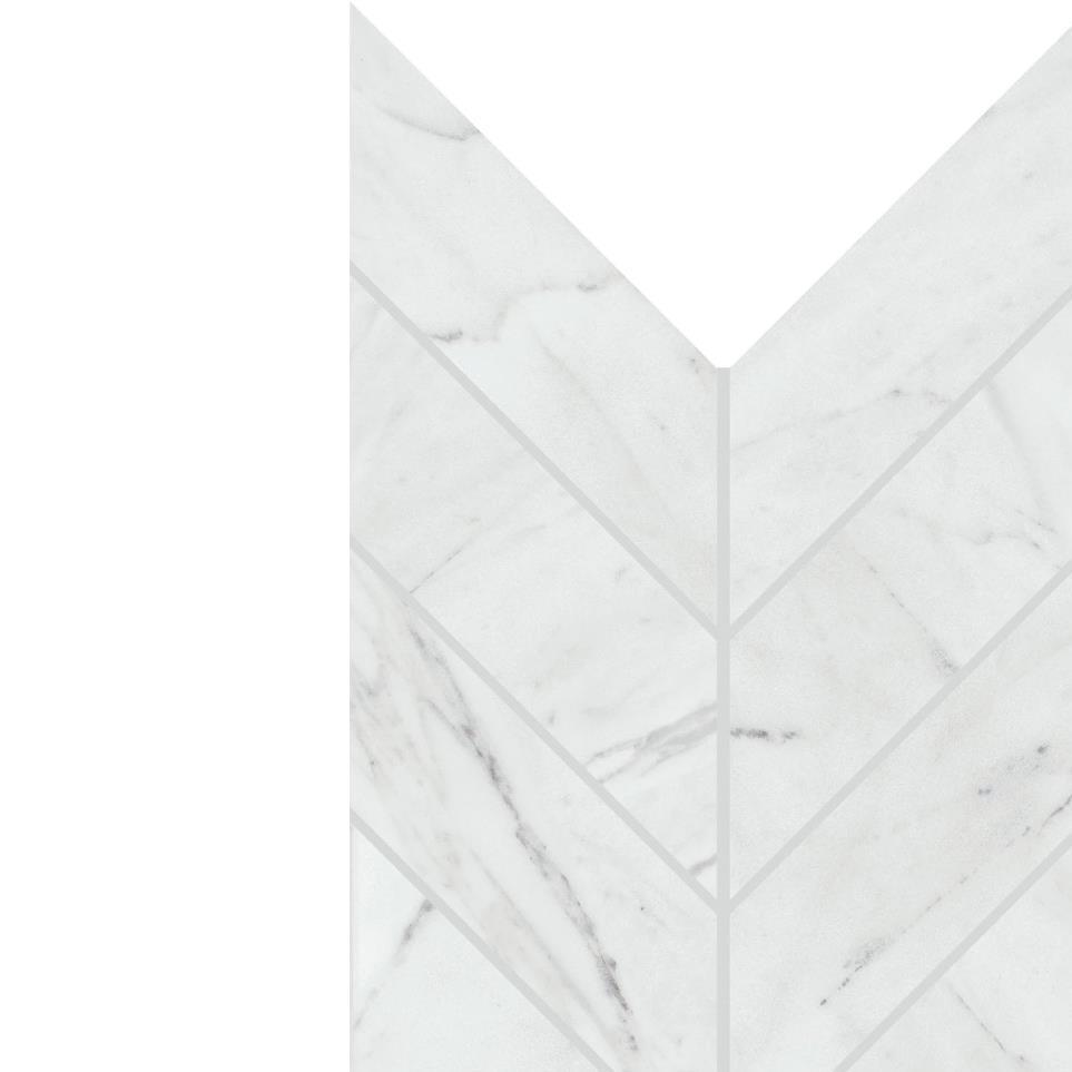 Diamond Carrara Polished Zoomed Swatch