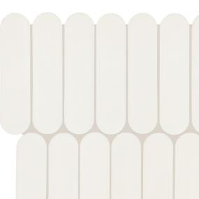 White Matte Zoomed Swatch