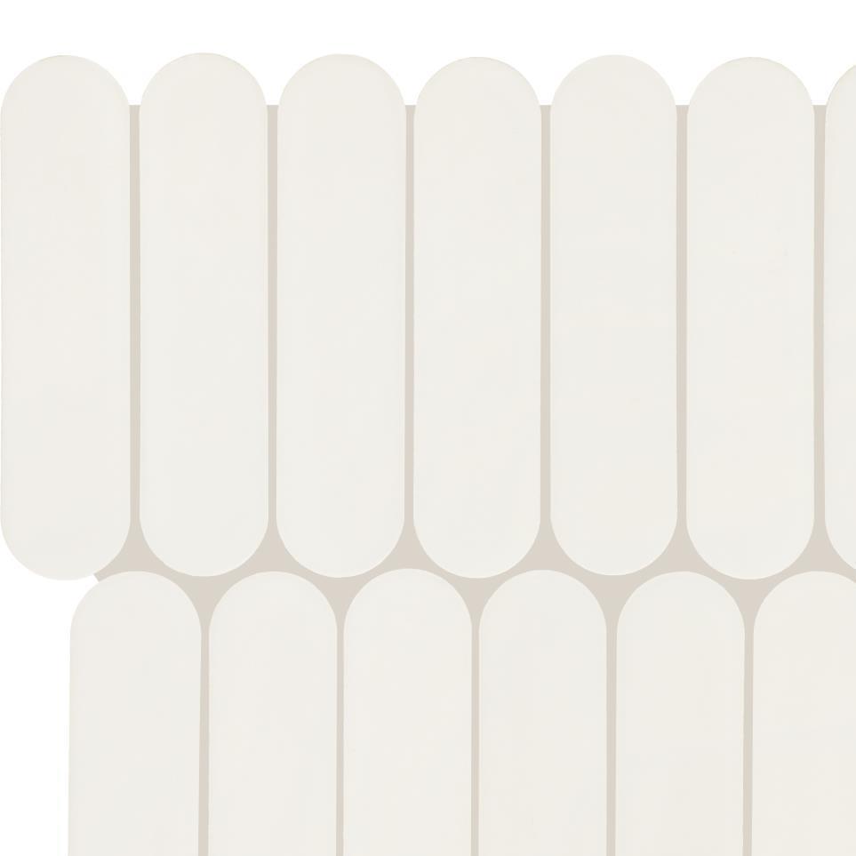 White Matte Zoomed Swatch