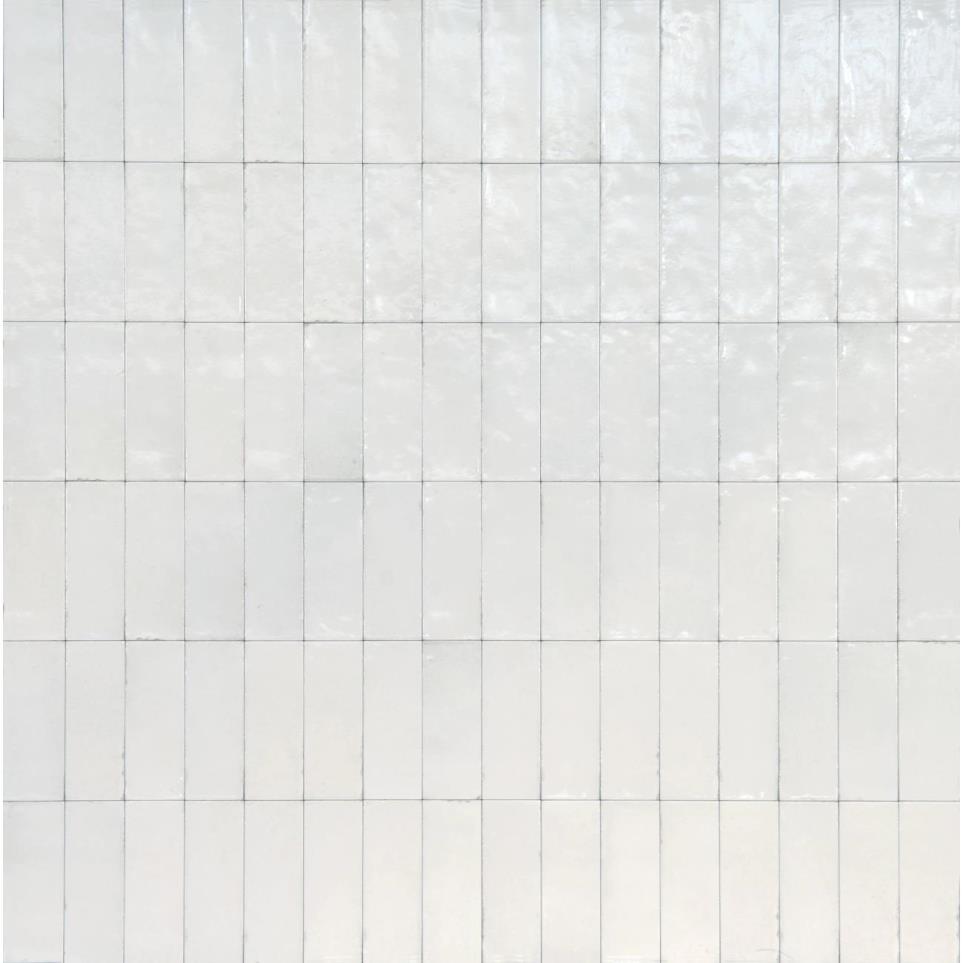 Rice Rectangle 3X8 Gl by Bel Terra - Bianco Glossy