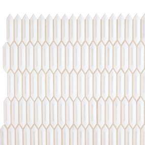 Calming White Glossy Zoomed Swatch