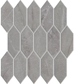 Marble Obsession Picket 2X5 Dm 11X12 St - Grigio Satin Swatch