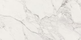 Marble Attache Lavish Rectangle 24X48 ST - Pearl Arabesque Satin Swatch