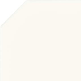Modern White Glossy Zoomed Swatch