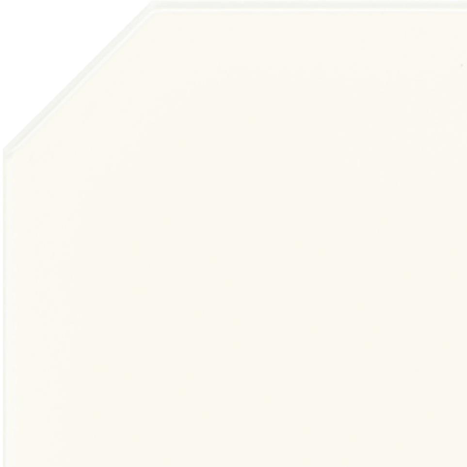 Modern White Glossy Zoomed Swatch