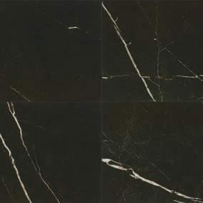 Marble Attache Square 24X24 Pl - Nero Polished Swatch